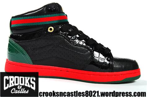 vans x crooks and castles gucci|gucci shoes for sale.